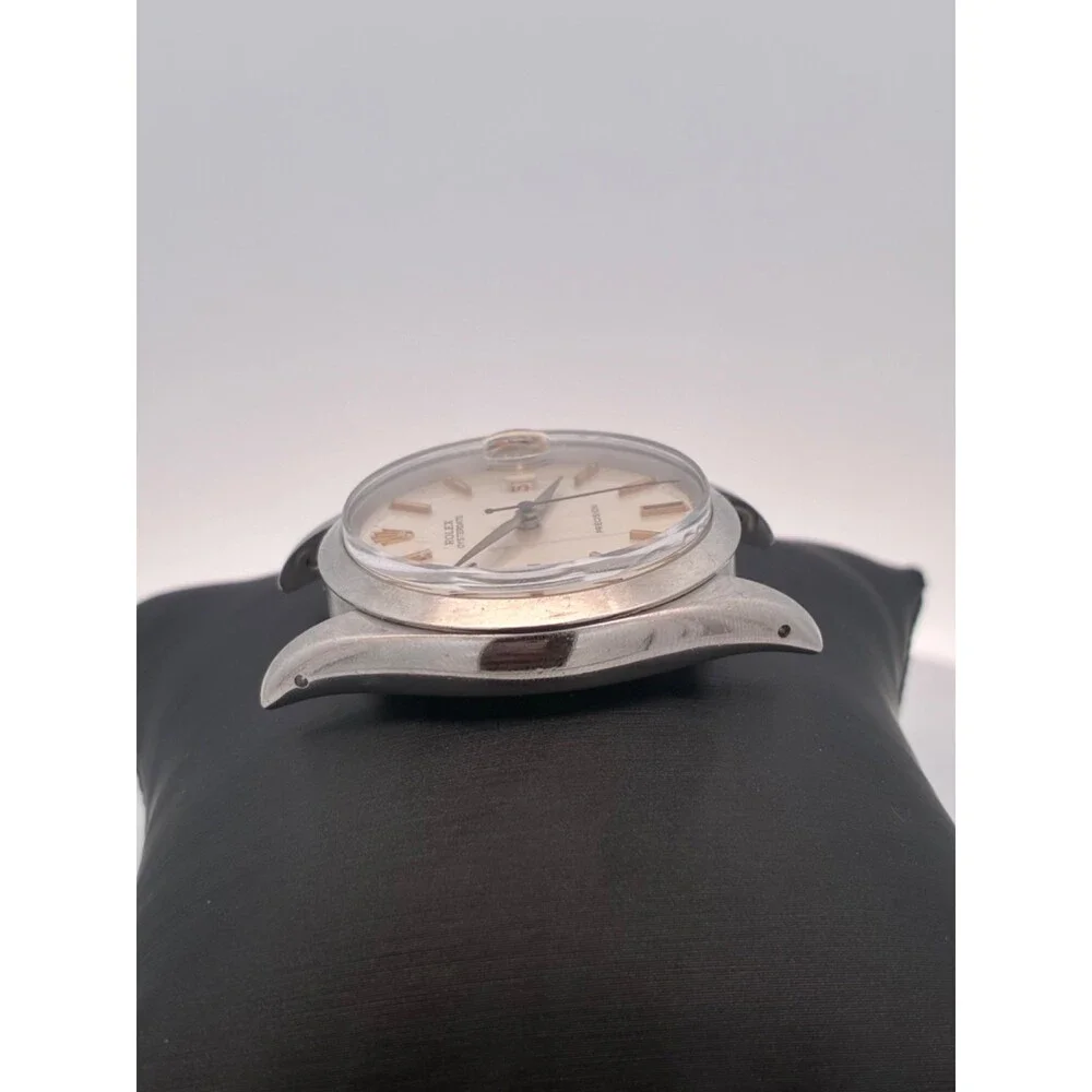 Vintage Rolex Oyster Date Precision 6694 Stainless Steel Date Watch Head